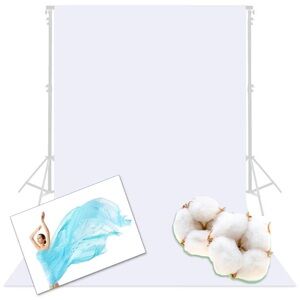 Muslin Portrait Background Screen for Photo Backdrop 100% Organic Cotton 5x9 In